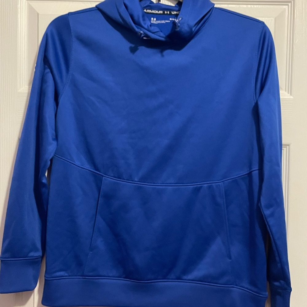 Under Armour Men's Vibrant Blue Hoodie Size M